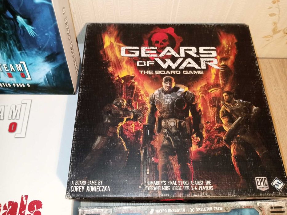Настольные игры  This war of mine  /  Fallout  /  Gears of war