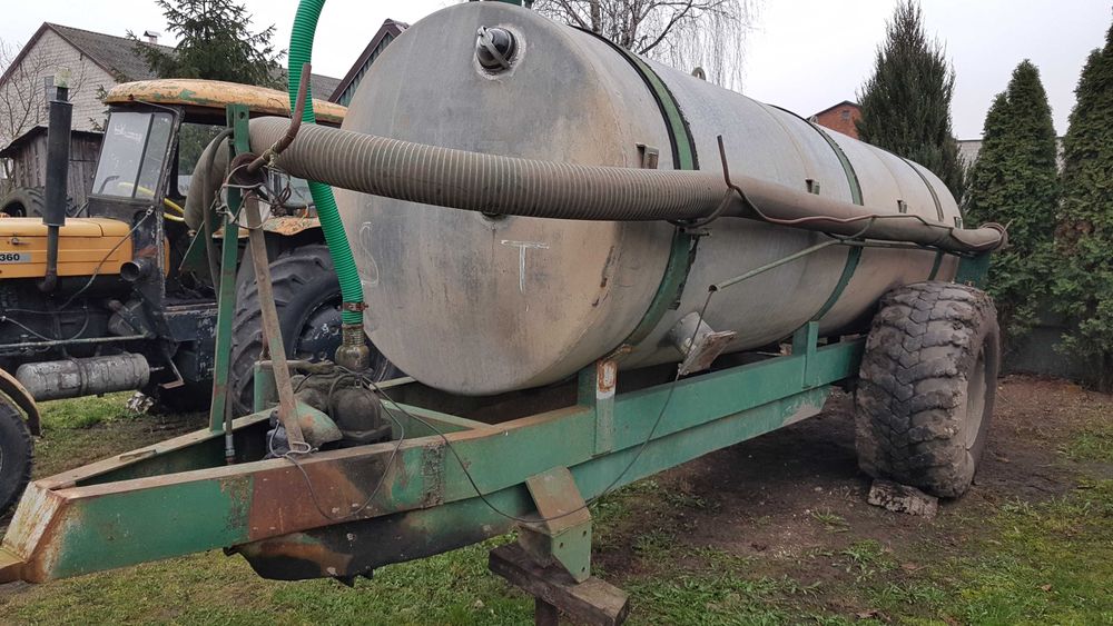 Beczka asenizacyjna 6500 litrów,beczkowóz,transport