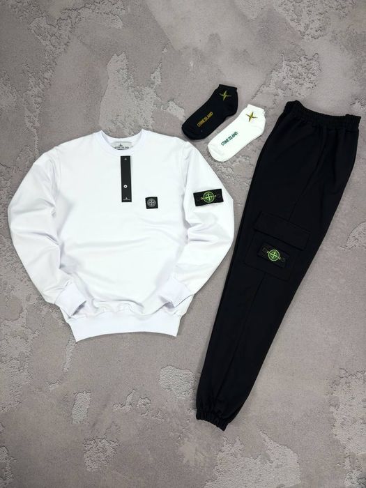 Чоловічий спортивний костюм Stone Island, шкарпетки в ПОДАРУНОК