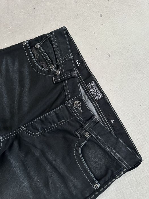 Affliction ACE Y2K Jeans Pants Original чоловічі джинси авангард