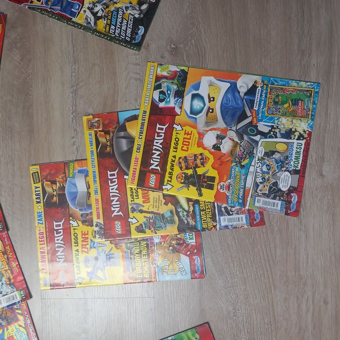 Lego ninjago gazetki ponad 40 sztuk