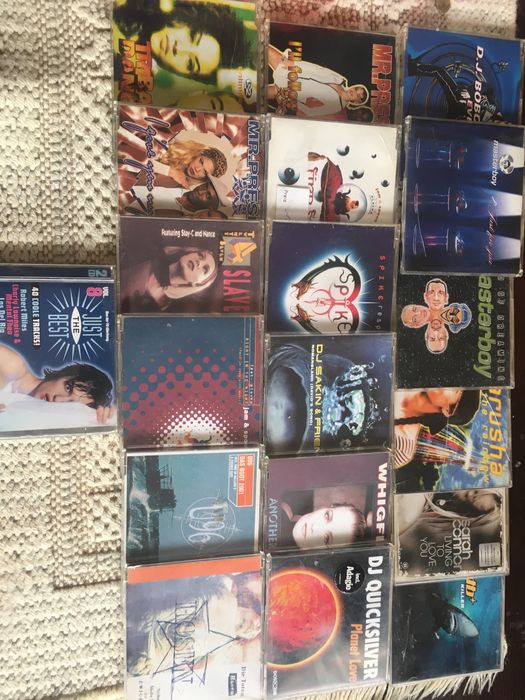 Zestaw kolekcja plyty cd  dance trance itp