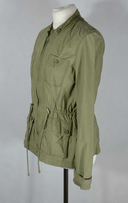 TOMMY HILFIGER Safari Cargo Lekka kurtka Damska M Oryginalna Super St