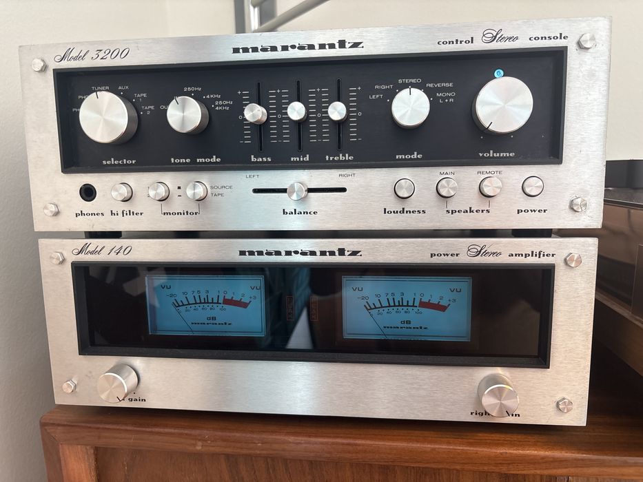 Marantz model 3200 e model 140