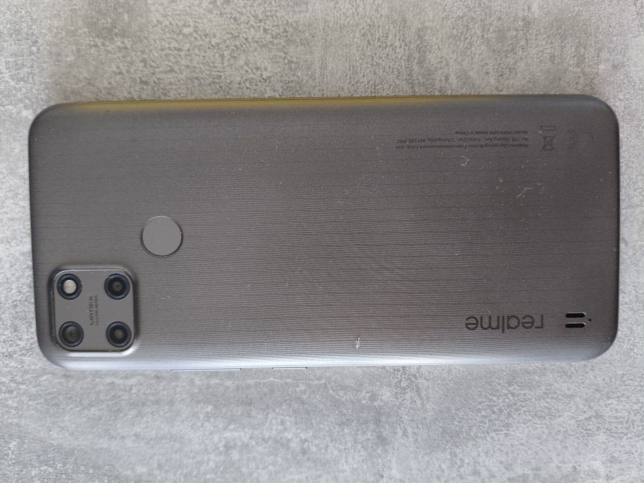 Realme C25Y 4/128 GB – sprawny, pęknięty ekran