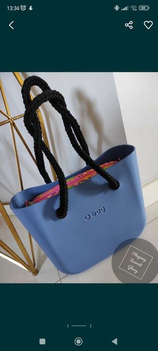 Nowa torebka obag standard cobalto