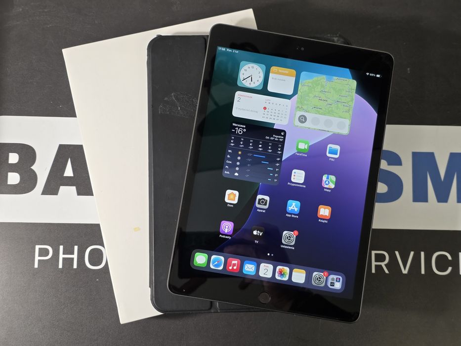 Sklep tablet Apple Ipad 8 32Gb WiFi space gray bateria 94%