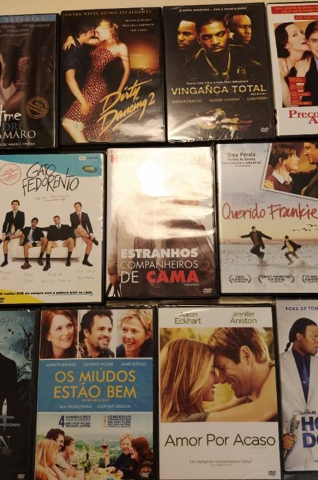 Filmes vários em DVD