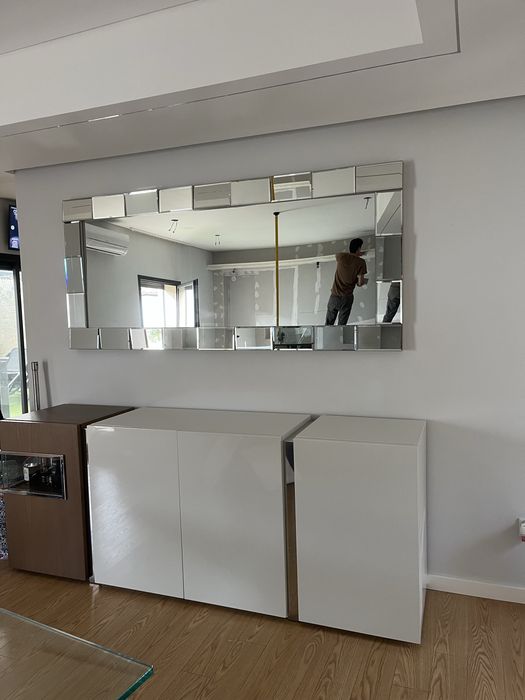 Movel aparador e espelho