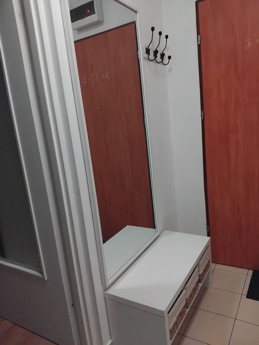 Lustro i szafka i wieszak(komplet)