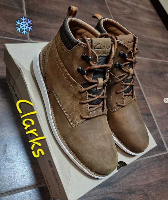 Получеревики Clarks Larvik Mid оригінал 42,5