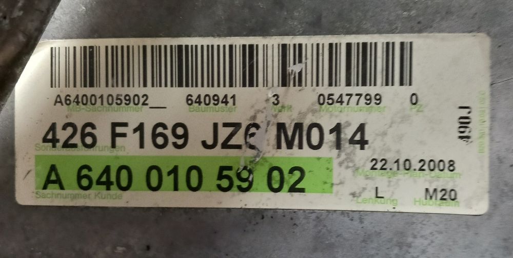 Motor completo MERCEDES-BENZ Classe B (W245)