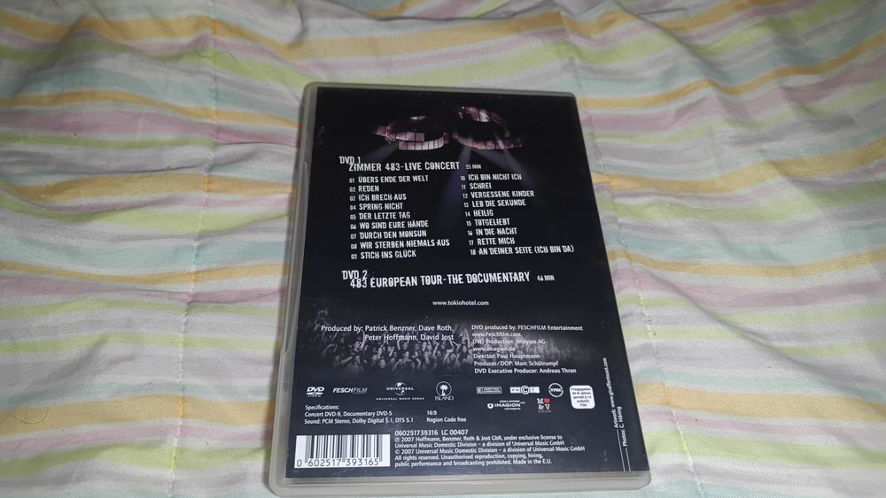 Tokio Hotel_Zimmer 483 Live on Europe