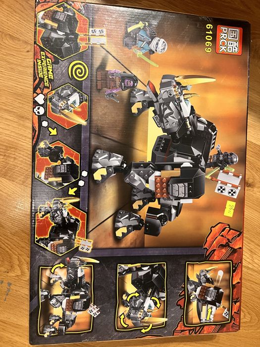 Klocki nowe zapakowane ninja