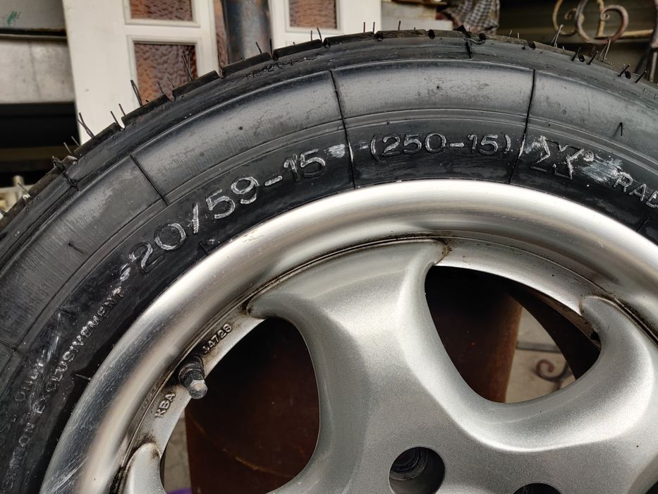 Диски с новой трековой резиной Форд пробе