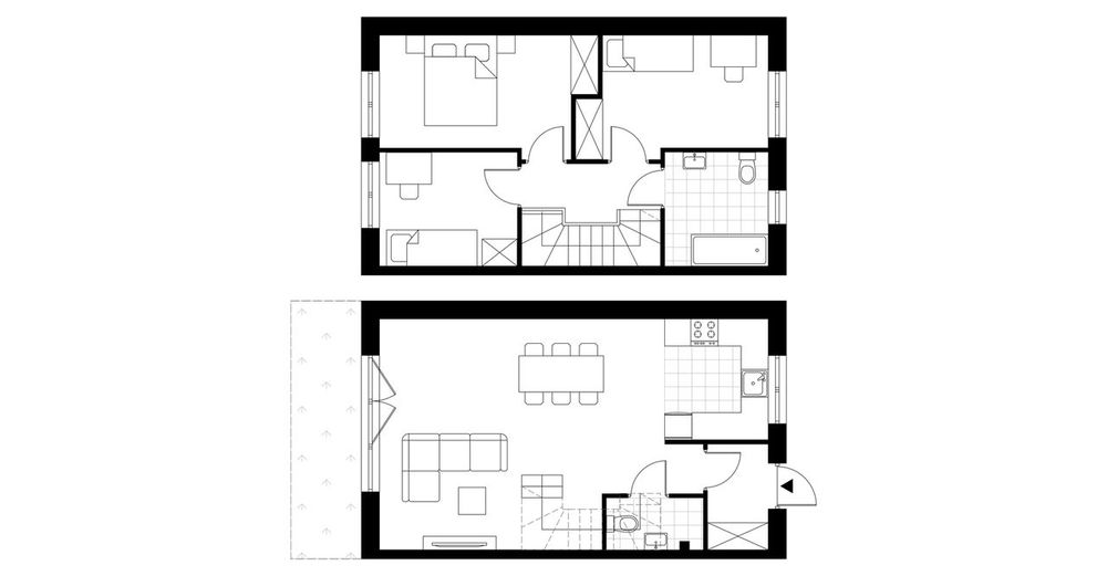 4-pokojowy dom 77m2 + ogródek Bezpośrednio