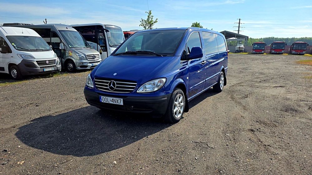 Mercedes-Benz Vito Mercedes Vito 9 miejsc Klima Hak Kamera cofania FV23%