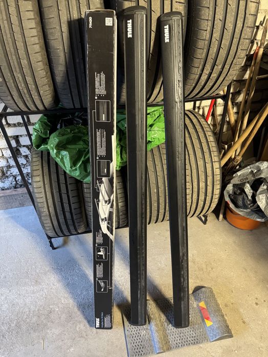 Thule WingBar Evo 135 Black (711420) - belki do bagażnika dachowego