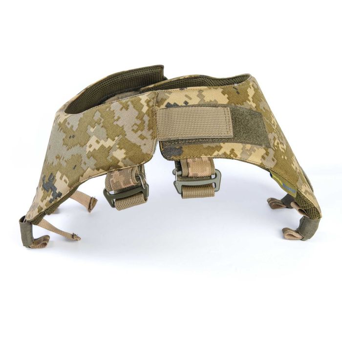 Балістичний захист шиї 1 класу ДСТУ ‼️ Піксель ‼️ Кордура НВМПЕ