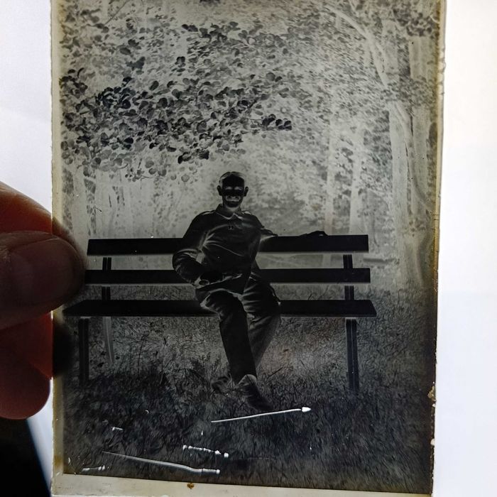 Szklane negatywy 9×12 cm (9 szt.) – ok. 1910–1925 – fotografia dawna
