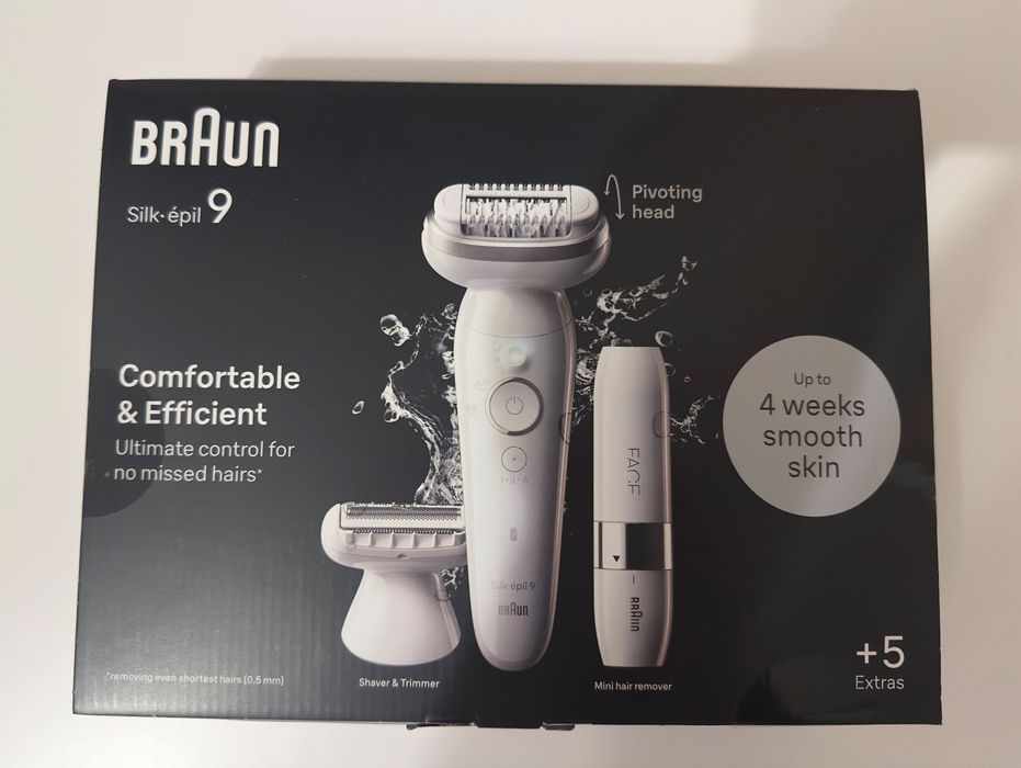 Nowy depilator BRAUN Silk-épil 9 9-341 GWARANCJA