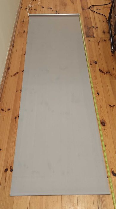 Roleta szara beżowa 71,5 x 240