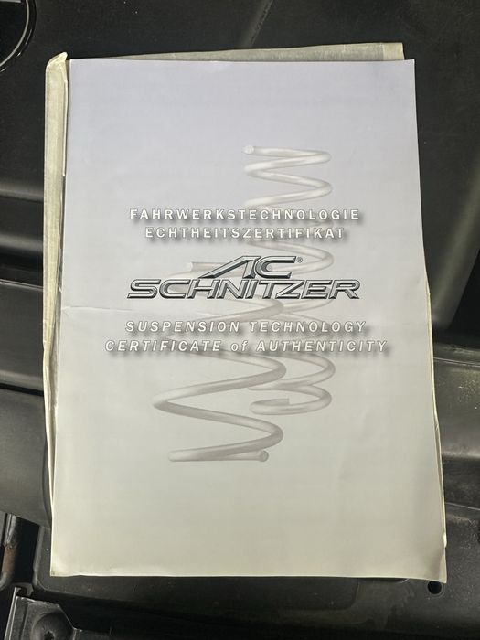 Spreżyny obniżające AC Schnitzer  e91 e90 e92 e93