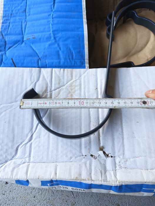 LINDAB Hak Uchwyt rynnowy dokrokwiowy KFL 125