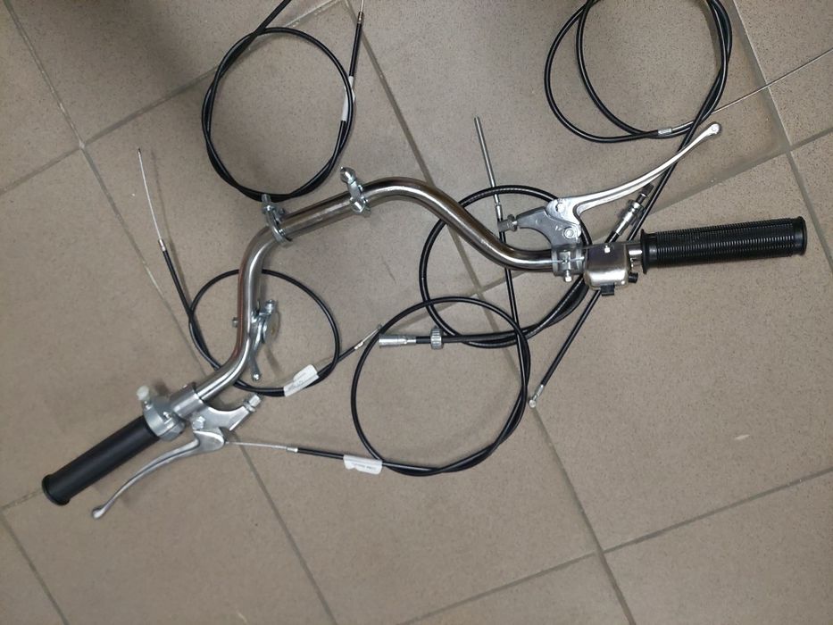 Nowa kpl kierownice wsk175 +linki