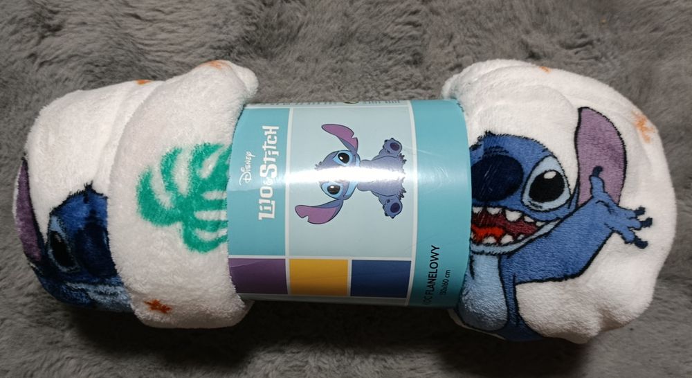 Koc Stitch 130/160cm nowy śliczny