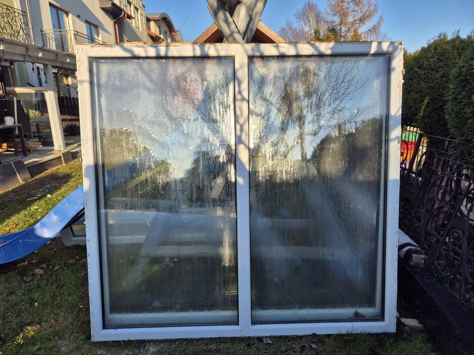 Okna, drzwi z demontażu. Różne rozmiary