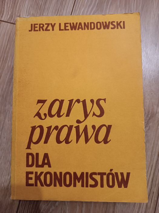 Książka zarys prawa dla ekonomistów