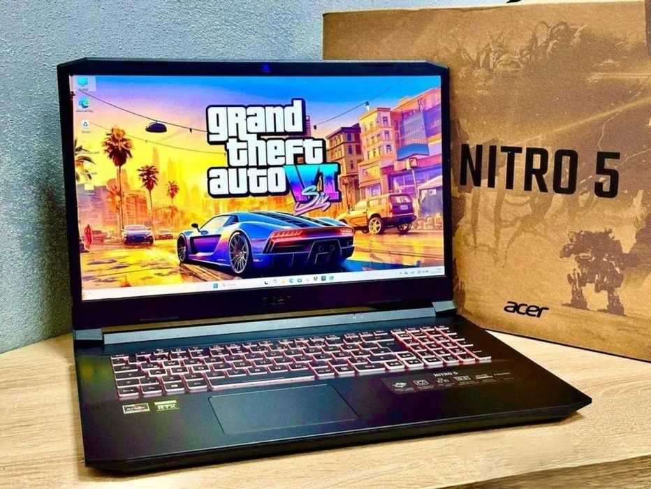 Большой Супер Игровой Ноутбук (Видеокарта RTX 3080) Киберпанк, Сталкер 2