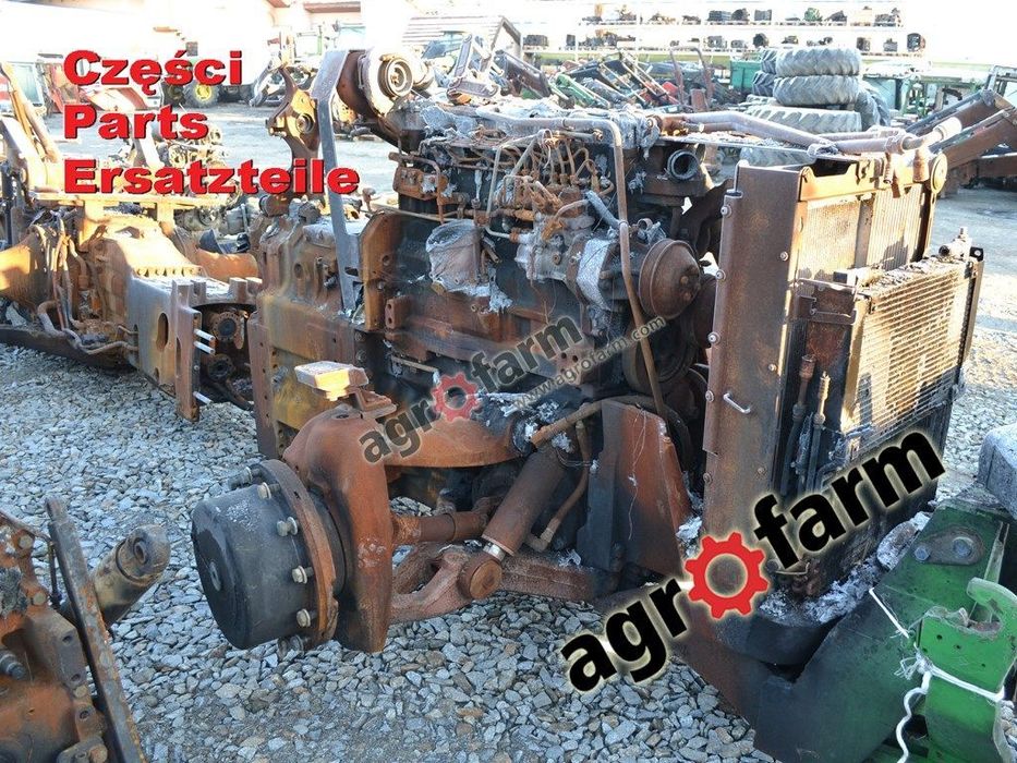 John Deere 8120 części, skrzynia biegów, silnik