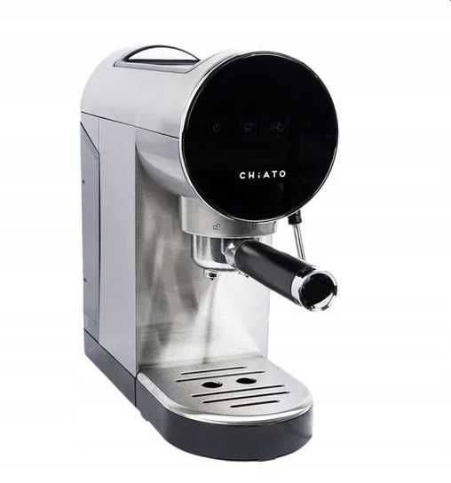 Ekspres kolbowy CHiATO Luna Style – srebrny