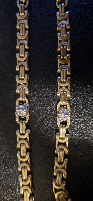 Zloty lancuszek krol bizantyjski versace