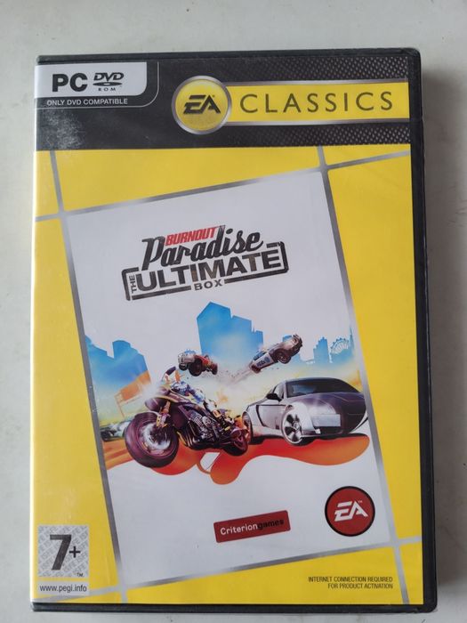 PC DVD burnout paradise the ultimate box