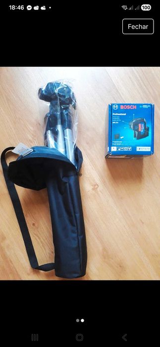 Laser bosch e tripé