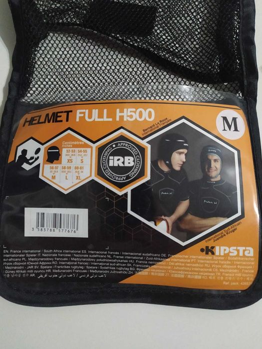 Râguebi, blusa, capacete, proteção de dentes