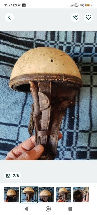 Kask z czasów PRL Nitron