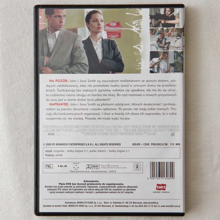 Mr. & Mrs. Smith - DVD