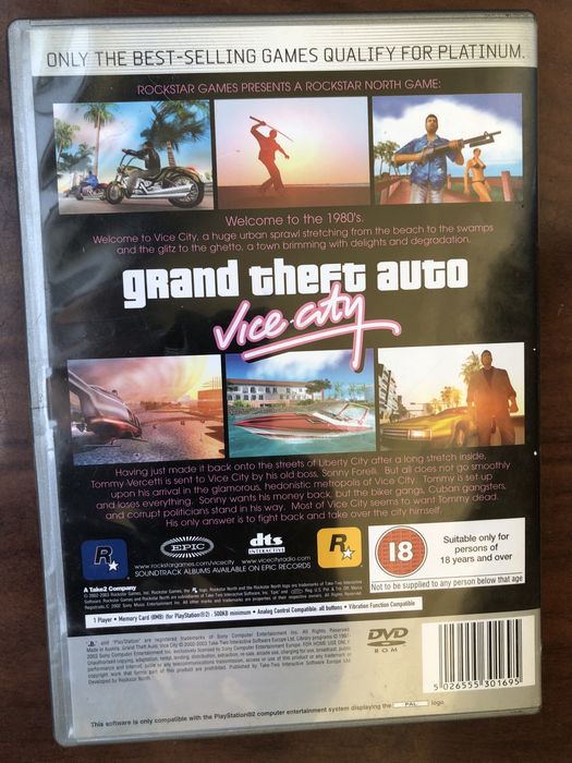Gta vice city ps2