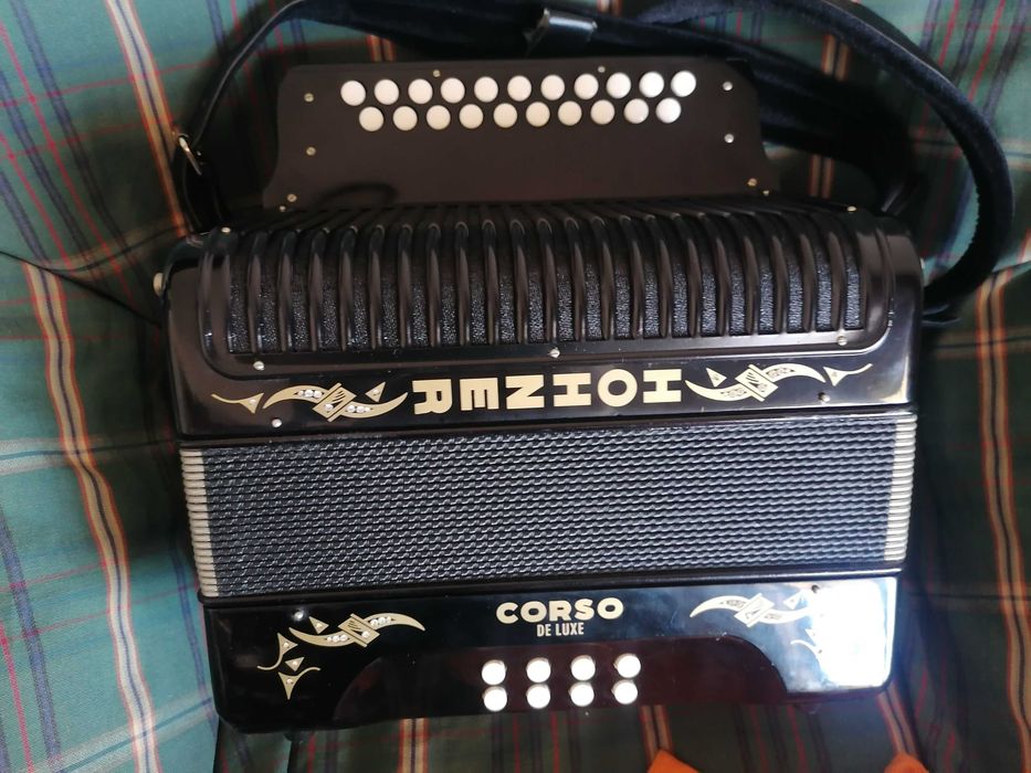 Concertina Hohner Corso 3* Voz Sol Dó