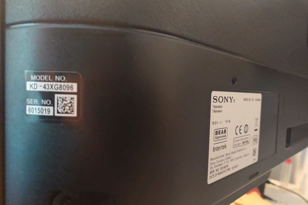 Telewizor Sony KD-43XG8096 43” 4k Android TV