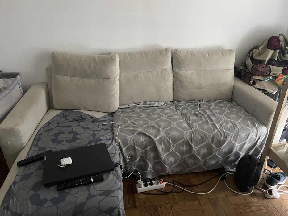 Sofa ikea cinzento