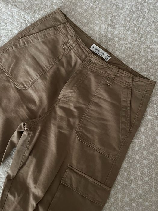 Широкі штани карго Stradivarius