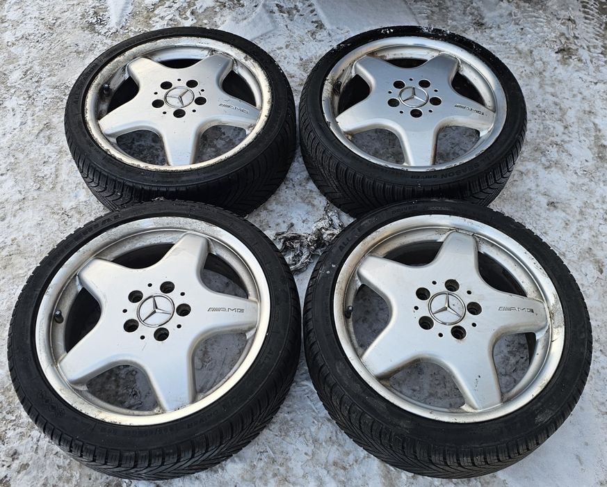 Koła Mercedes AMG 17cali całoroczne A B klasa  W169 205/40R17 
Opony c
