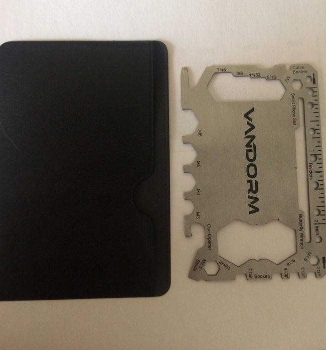 Cartão multi ferramentas  5€