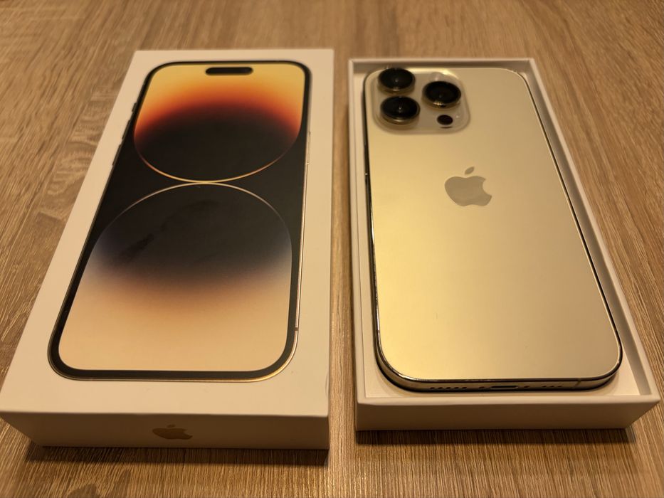 Iphone 14 Pro Gold Złoty 128 GB