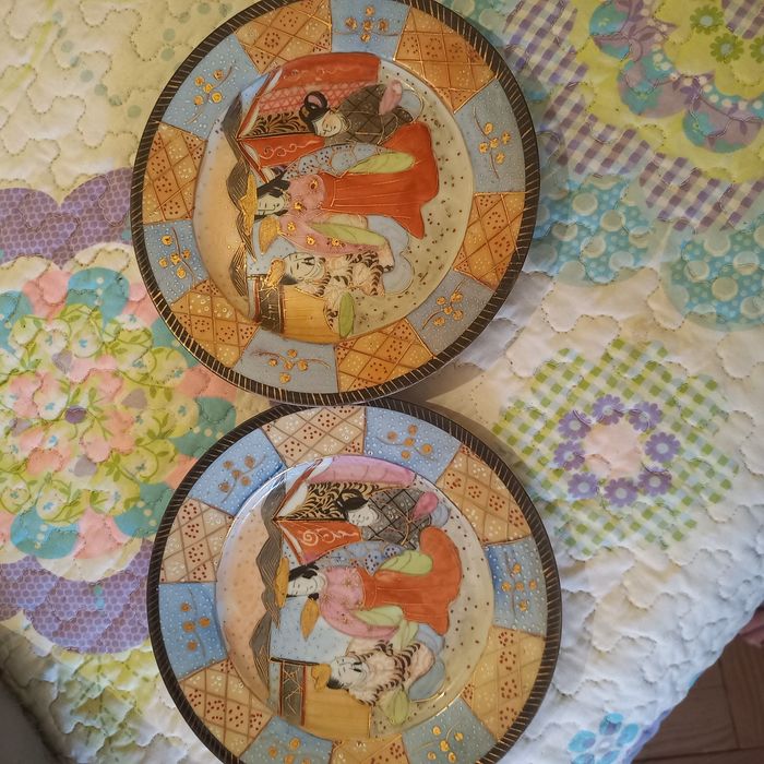 Pratos decorativos chineses